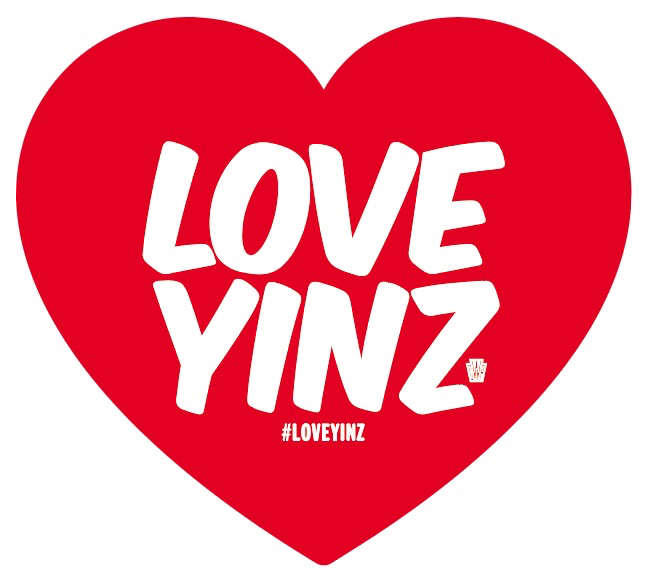 Love Yinz Vinyl Sticker