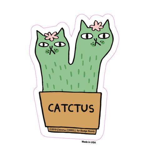 Catcus Big Sticker