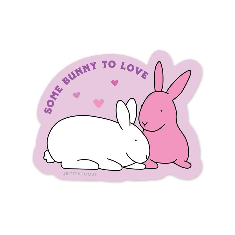 Bunny to Love Sticker