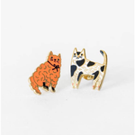 Mis-Matched Cats Earrings