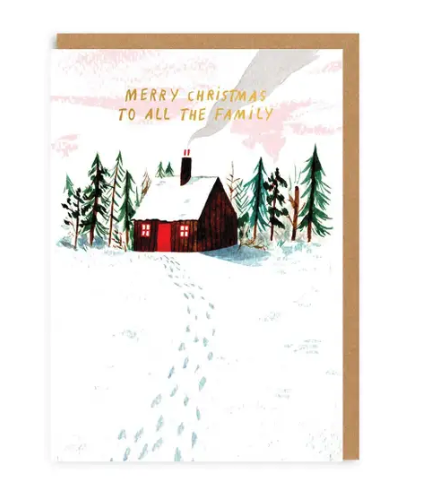 All the Family Cabin Card
