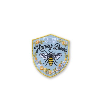 Honey Bee Iron-On Patch
