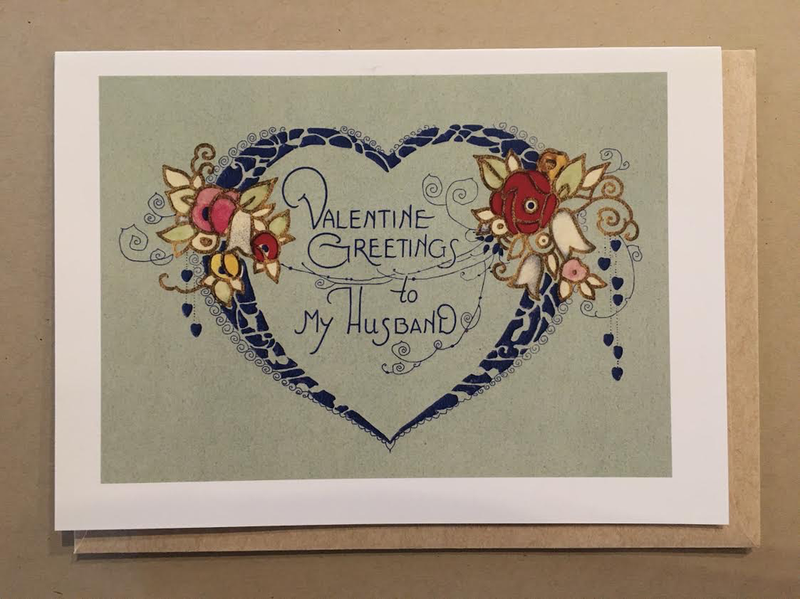 Valentine Greetings to My Husband Card