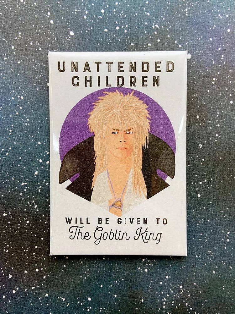 Goblin King The Labyrinth David Bowie Magnet