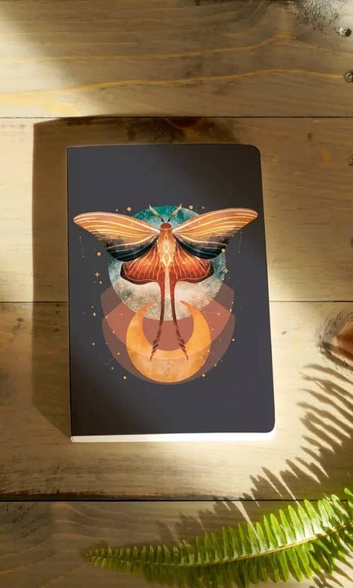 Cosmic Moth Classic Layflat Notebook