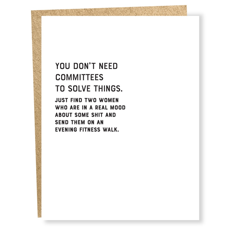 Committees Card