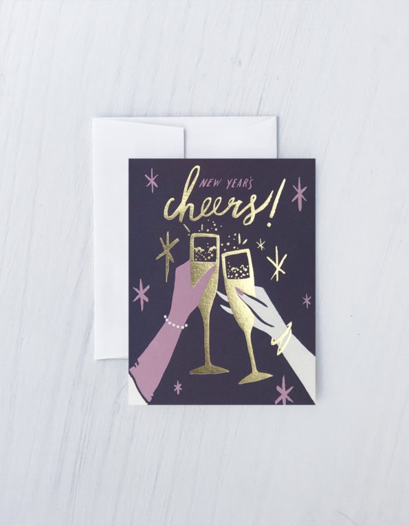 New Years Cheers Card