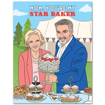Mom You Are My Star Baker Card