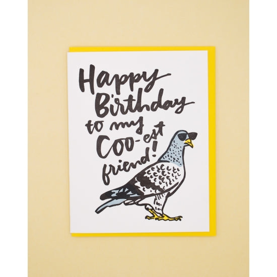 Coo Birthday Card