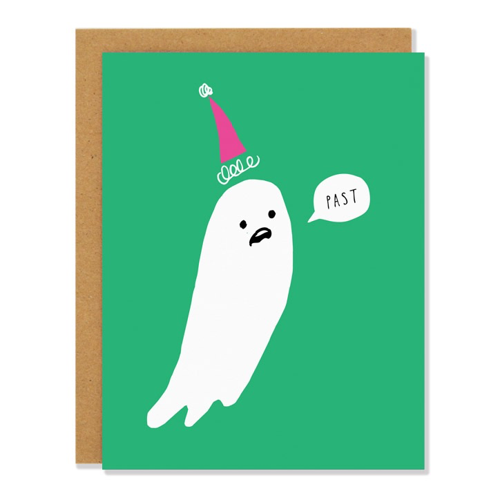 Ghost of Christmas Past Card