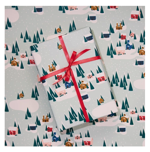 Winter Village Wrap Paper (pick up only)