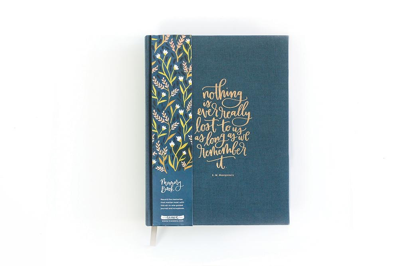 Field Floral 5 Year Memory Book