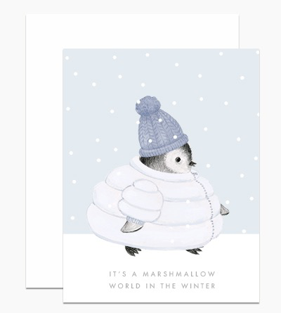 Marshmallwo World Holiday Card