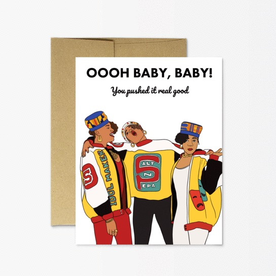 Salt N Pepa | Greeting Card Salt N Pepa | Greeting Card
