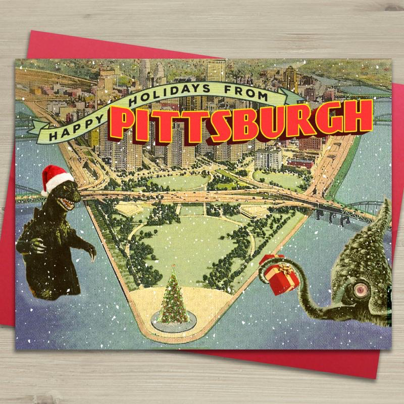 Happy Holidays from Pittsburgh Card