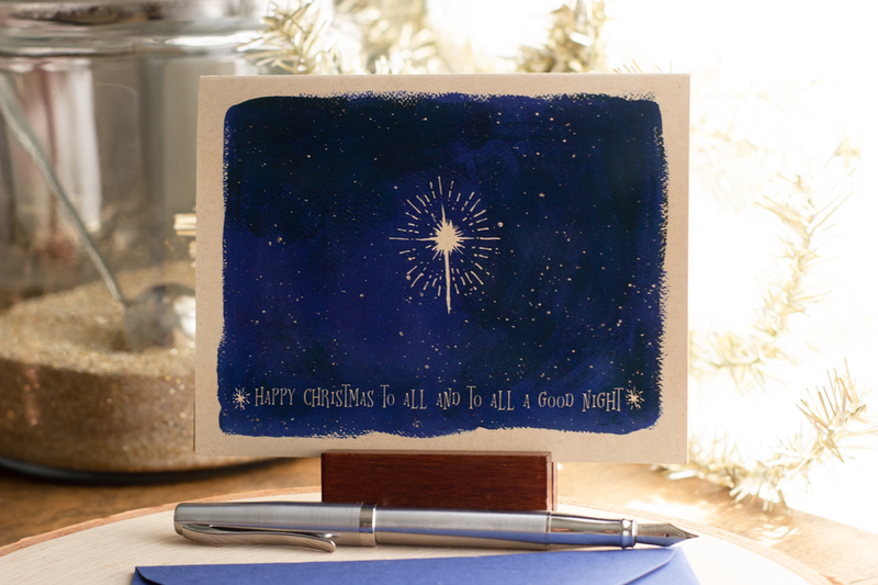 Celestial Christmas Holiday Greeting Cards Boxed Set