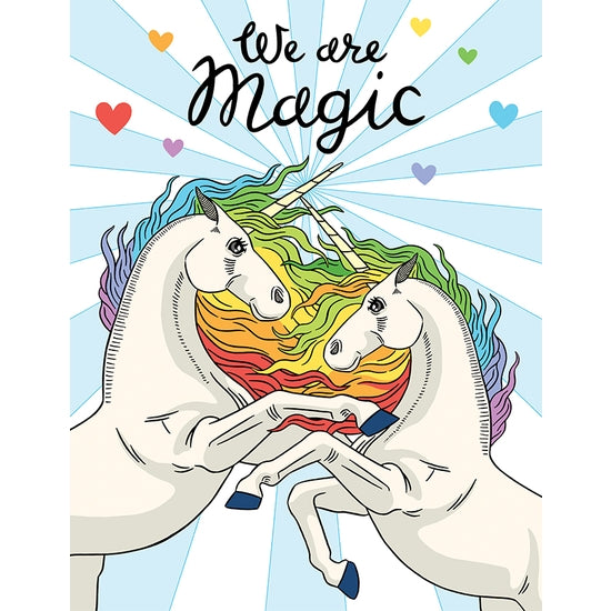 Unicorns We Are Magic Card