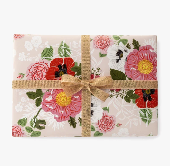 Summer Garden Wrap Paper Rolled Sheets (PICK UP ONLY)