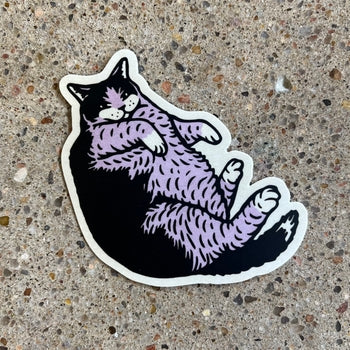 Purple Chonker Sticker