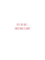 Holiday Yeti Boxed Cards