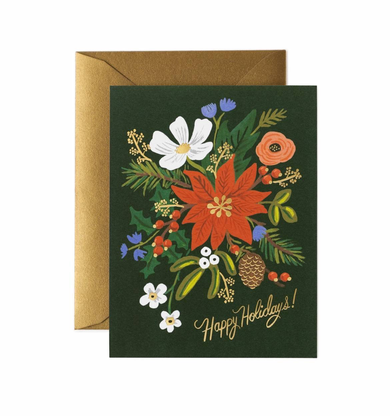 Holiday Bouquet Boxed Cards