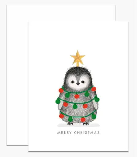 Decorated Penguin Boxed Cards