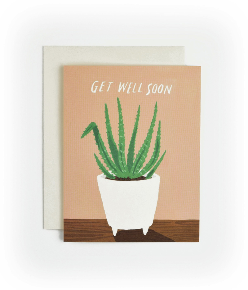 Aloe Get Well Soon Card