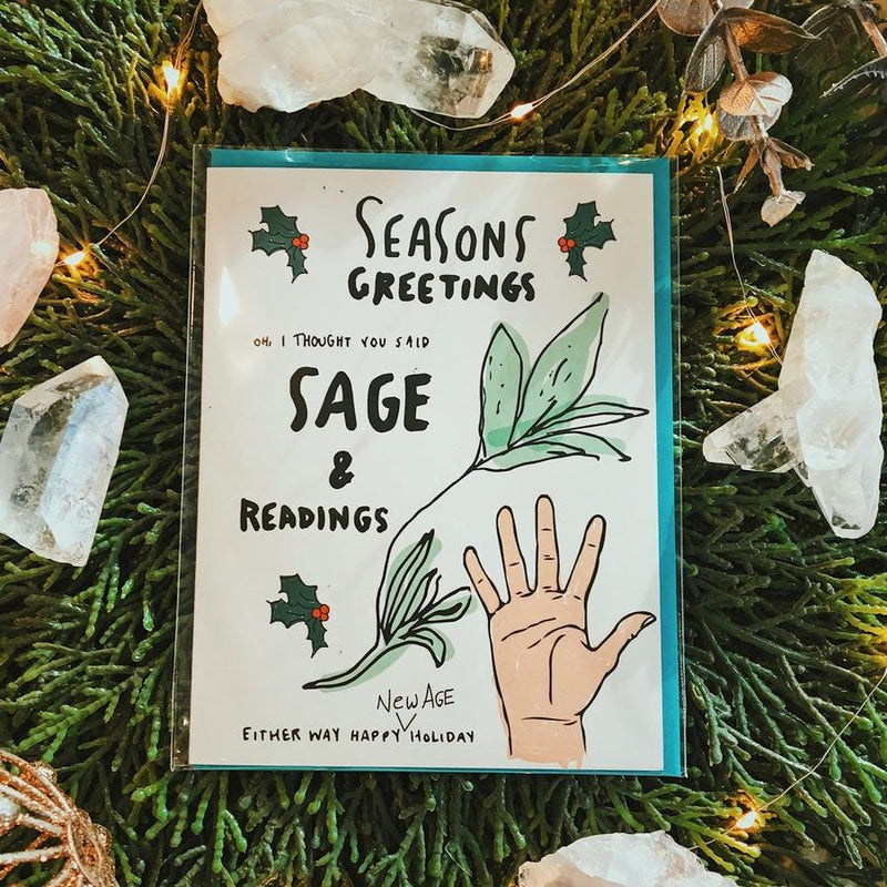 Sage and Readings Holiday Card