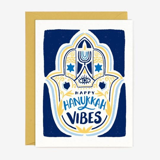 Hanukkah Vibes Card