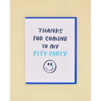 Pity Party Card