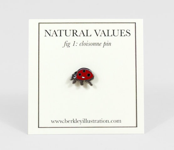 Tiny Ladybug Enamel Pin