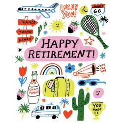 retirement clip art