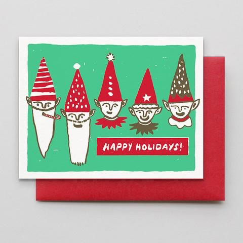 Happy Holiday Elves Card