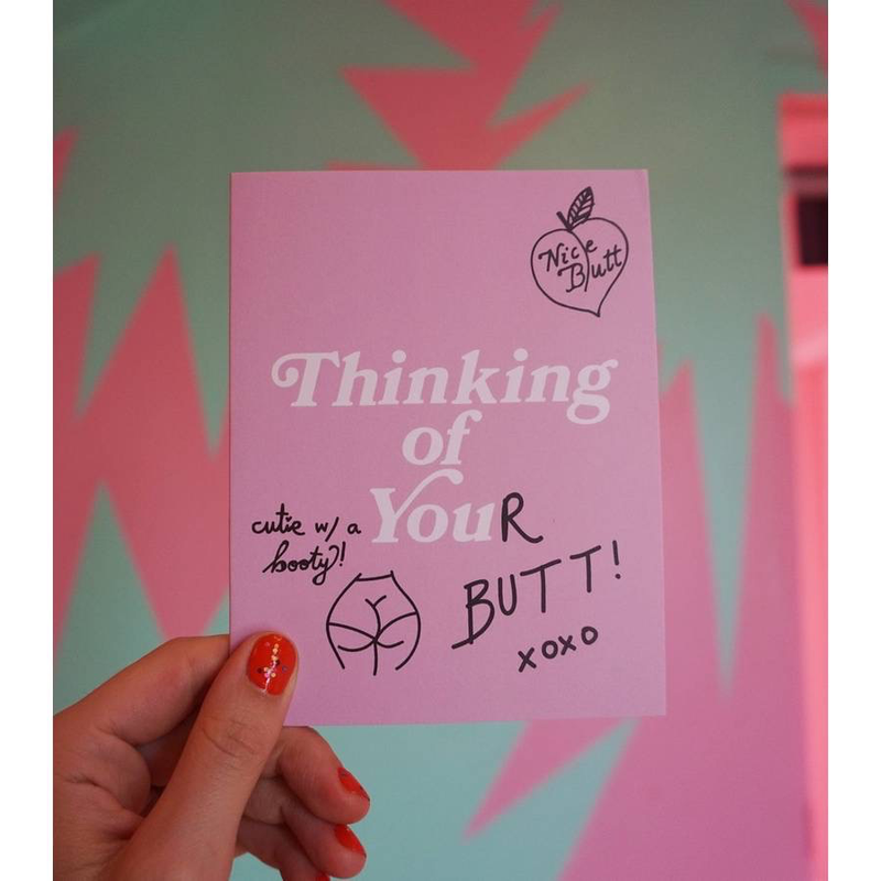 Thinking Of Your Butt Love Card