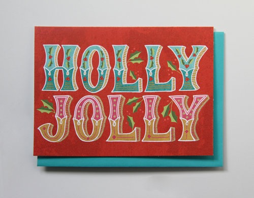Holly Jolly Holiday Card