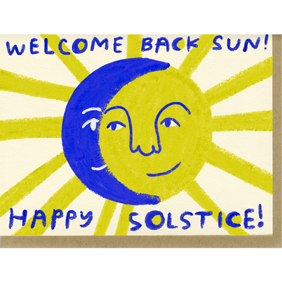 Welcome Back Sun Card