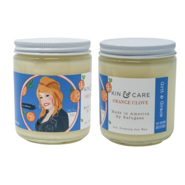 Icon Collection Jar Candles: Dolly Parton/Orange Clove