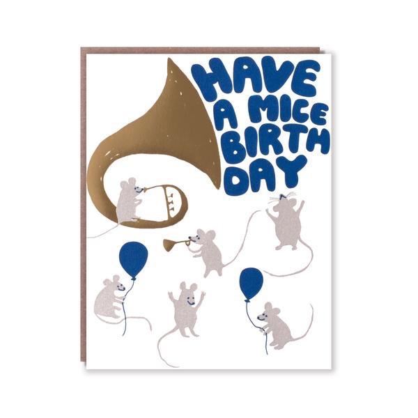 Have a Mice Birthday Card