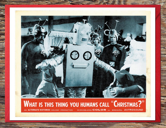 What is This Thing You Humans Call Christmas Card?