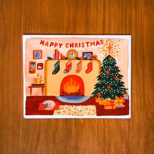 Happy Christmas Box Card