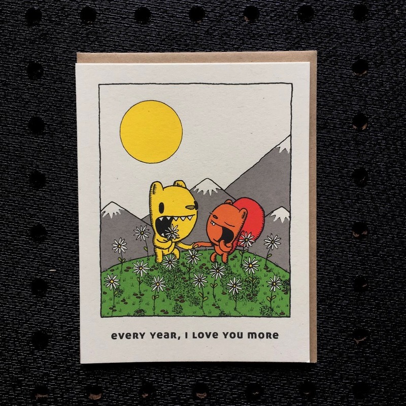 Every Year Love Card