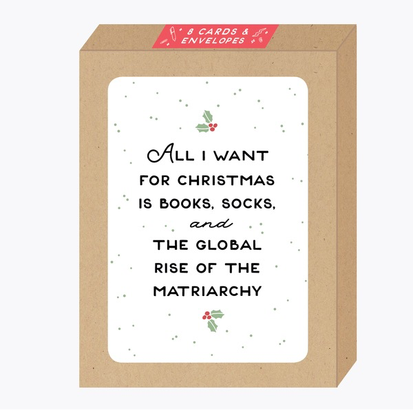 Boxed Rise of the Matriarchy Holiday Card