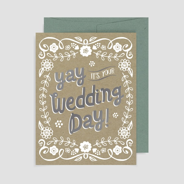 Allison Cole - Yay Wedding Day Card