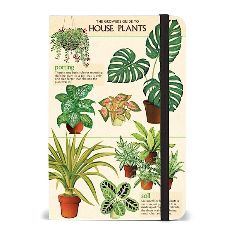 Vintage House Plants Notebook