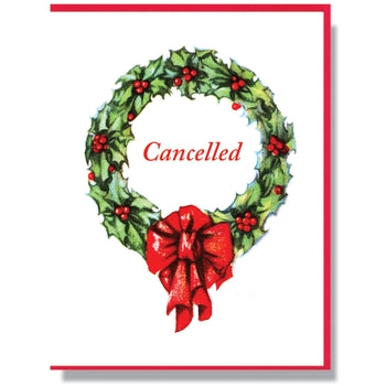 Holiday Cancelled Card
