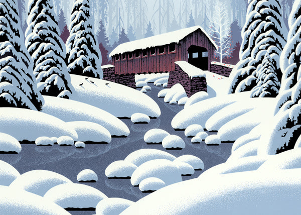 Covered Bridge Boxed Cards - Boxed Set of 10