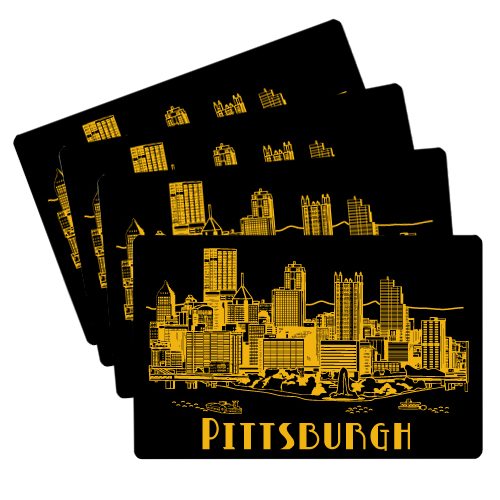 Pittsburgh Black And Gold Playing Cards