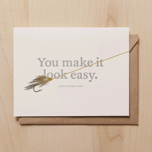 You Make It Look Easy Card (Father's Day)