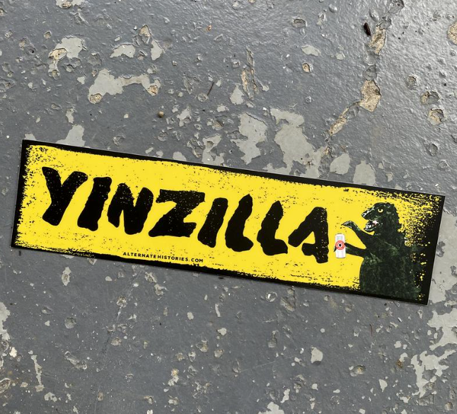 Yinzilla Bumper Sticker