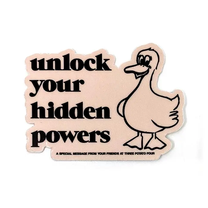 Unlock Your Hidden Powers Sticker